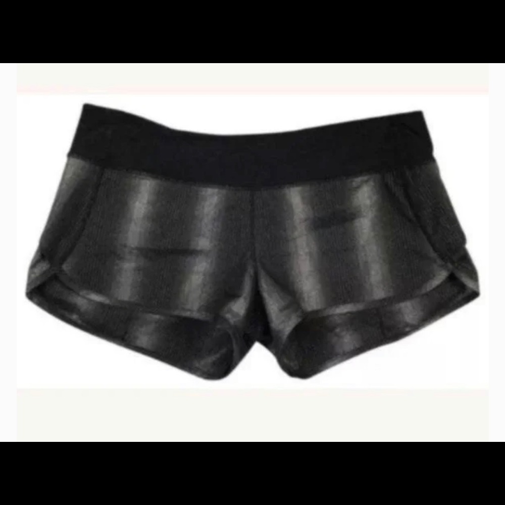 SOLD Lululemon Speed Shorts Glitter Sparkle